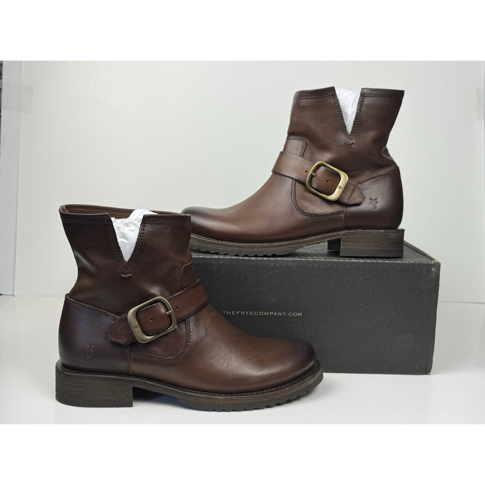 Frye Veronica Ankle Bootie Women's Size 5.5 B Tan 1869217